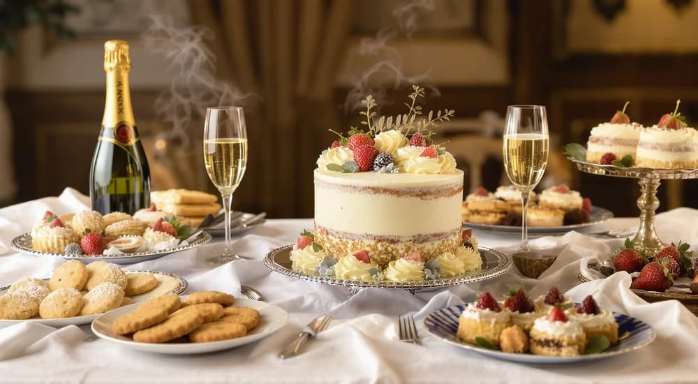 Grand Dessert Table and Event Banquet Setup by Neeora Bakes