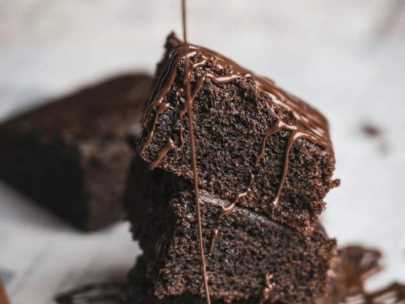 Fudgy Chocolate Brownies by Neeora Bakes