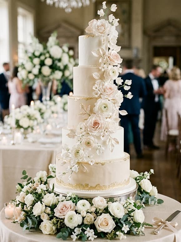 Weddings celebration cake by Neeora Bakes